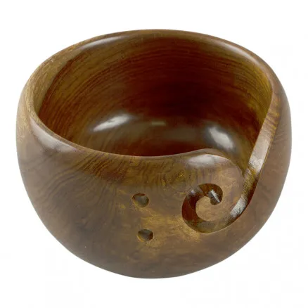 Garnschale Holz Ø14cm - 1 Stk.