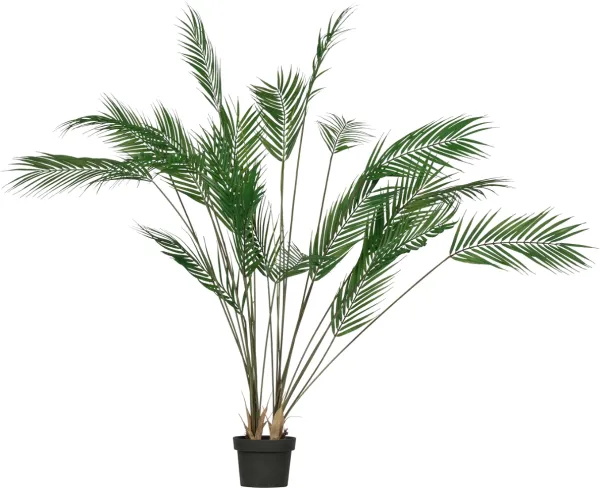 Palme, künstliche Pflanze, grün, H110x75x75 cm