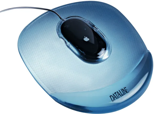 Esselte Dataline Mauspad Gel Kristallblau